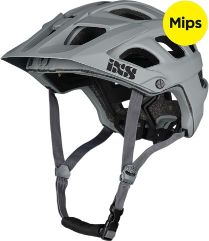 קסדת אופניים IXS Trail EVO MIPS - צבע אפור - מידה M/L