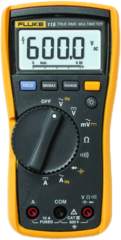 רב מודד דיגיטלי True RMS דגם Fluke 115