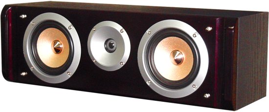 רמקול סנטר Pure Acoustics QX900C 150W - צבע בורדו