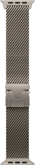 רצועת Titanium Milanese Loop לשעון Apple Watch 49mm צבע Natural - מידה Medium