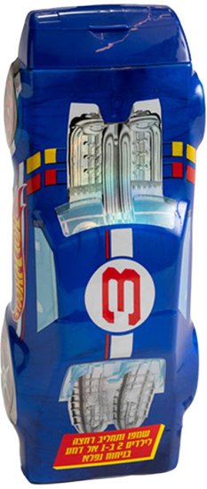 שמפו 2 ב-1 אל-דמע מכונית Hot Wheels כחולה - 300 מ''ל