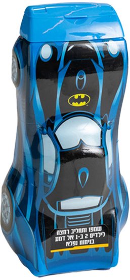 שמפו 2 ב-1 אל-דמע מכונית באטמן כחולה - 300 מ''ל