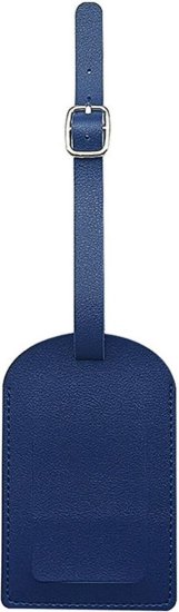 תג שם לזיהוי מזוודות ותיקים דגם Ben Pro מבית Camel Mountain - צבע כחול כהה