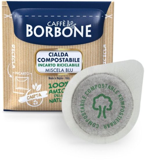 100 פודים לקפה Caffe Borbone Miscela Blu