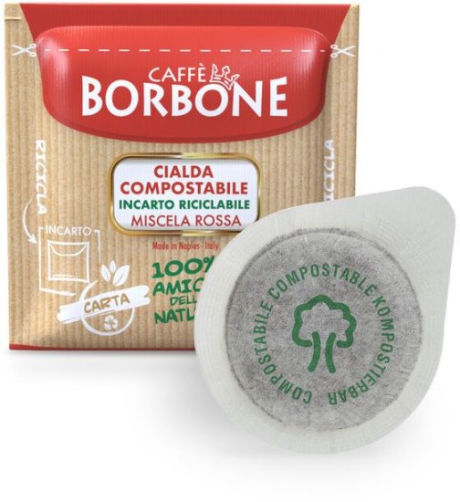100 פודים לקפה Caffe Borbone Miscela Rossa