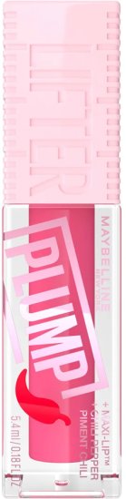 Maybelline - גלוס לשפתיים מלאות Lifter - גוון 03 Pink Sting