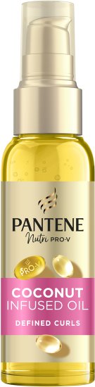Pantene - שמן שיער מועשר בקוקוס להזנה וריכוך Nutri Pro-V - נפח 100 מ''ל