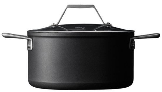 סיר 20 ס''מ 3.4 ליטר סדרת Q מבית Food Appeal - צבע שחור – תמונה 3