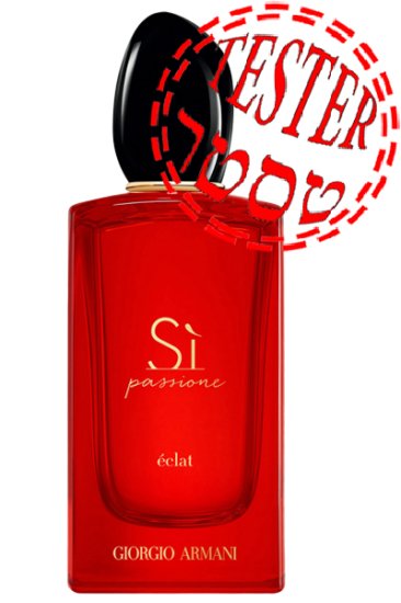 בושם לאישה 100 מ''ל Giorgio Armani Si Passione E'Clat או דה פרפיום E.D.P - טסטר – תמונה 3