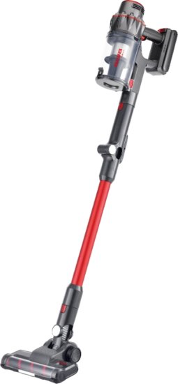 שואב אבק אלחוטי מתקפל 3 ב-1 200W דגם N10A מבית Aiwa - צבע אדום – תמונה 3