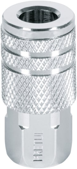 מחבר אוויר נקבה מתכת NPT דגם 92 הברגה נקבה ''1/4 מבית Pretul – תמונה 3