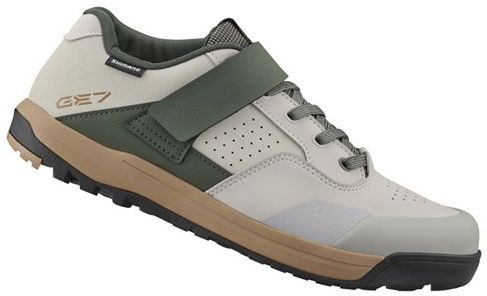 נעלי רכיבת שטח Shimano GE7 (GE700) - צבע אפור בהיר - מידה 47 – תמונה 3