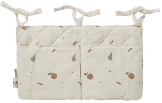 ארגונית למיטה 100% כותנה מבד טטרה קולקציית מתכונים מבית Nino - פאי תפוחים – תמונה 3