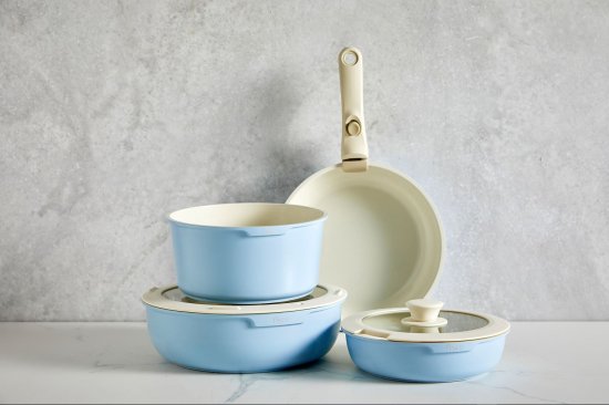 מארז כלי בישול 7 חלקים סדרת Flexi מבית Food Appeal - תכלת – תמונה 3