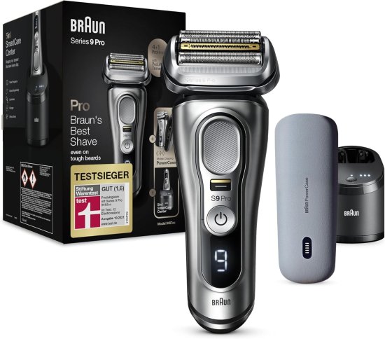 מכונת גילוח נטענת Braun Series 9 Pro 9497CC – תמונה 3