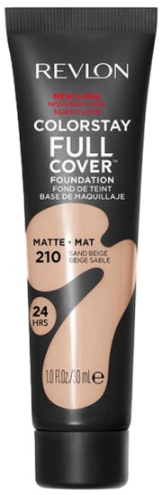 Revlon - מייק אפ Colorstay Full Cover בגוון 210 Sand Beige - נפח 30 מ''ל – תמונה 3