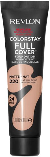 Revlon - מייק אפ Colorstay Full Cover בגוון 220 Natural Beige - נפח 30 מ''ל – תמונה 3