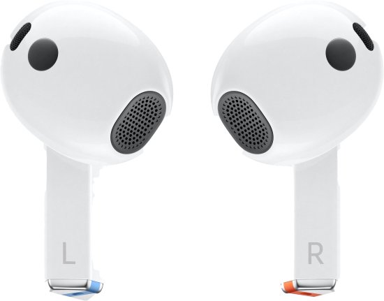 אוזניות אלחוטיות Samsung Galaxy Buds3 SM-R530 - צבע לבן - שנה אחריות