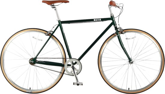 אופני עיר Single Speed דגם Mateo מבית RL - צבע ירוק - מידה 54