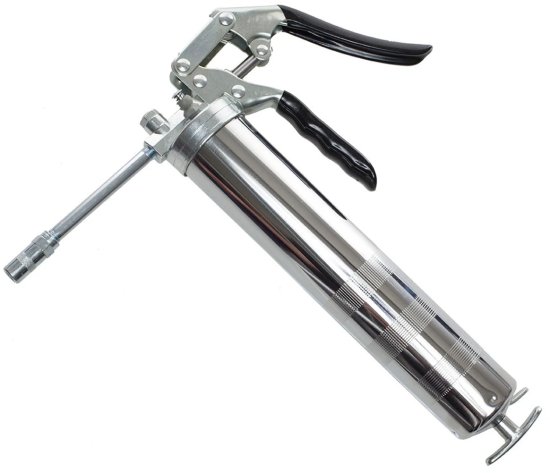 אקדח גריז מקצועי הפעלה ביד אחת לתרמילי גריז 400 ו-500 גרם Jasper