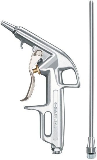 אקדח לחץ אוויר מאלומיניום עם פיית הארכה 23 ס''מ Truper 90PSI
