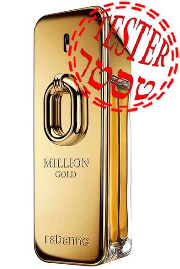 בושם לגבר 100 מ''ל Paco Rabanne Million Gold Intense או דה פרפיום E.D.P - טסטר