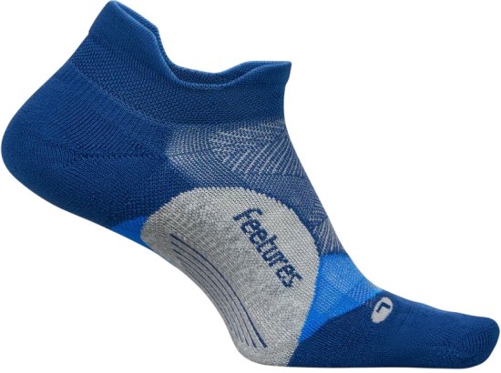 גרבי ספורט Feetures Elite Light Cushion No Show Tab - מידה 43-46 (L) - צבע Navy Mist