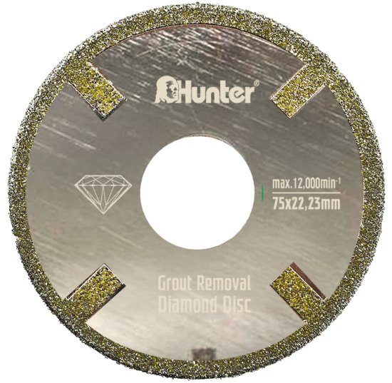 דיסק יהלום לפוגות 75 מ''מ / 3 אינץ' Hunter