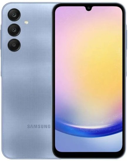 טלפון סלולרי Samsung Galaxy A25 8GB + 256GB SM-A256E/DSN - צבע כחול - שנתיים אחריות
