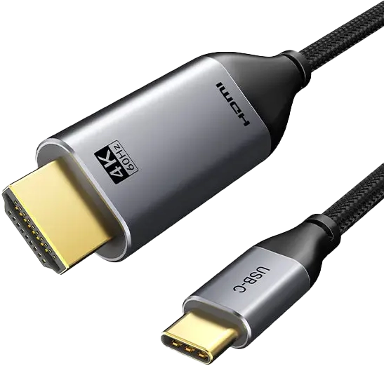 כבל USB Type-C לחיבור HDMI באורך 1 מטר - Cable Time