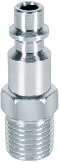 מחבר אוויר זכר מתכת NPT דגם 911 הברגה זכר ''1/4 מבית Pretul