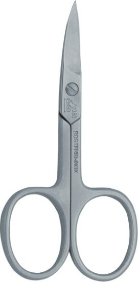 מספריים לציפורניים קצה מעוקל ומחודד עם מיקרו-שיניים 9 ס''מ מבית Erbe Solingen - גימור מט