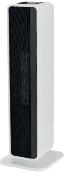 מפזר חום מגדל קרמי עם שלט ותצוגה לד Mira 2000W - צבע שחור