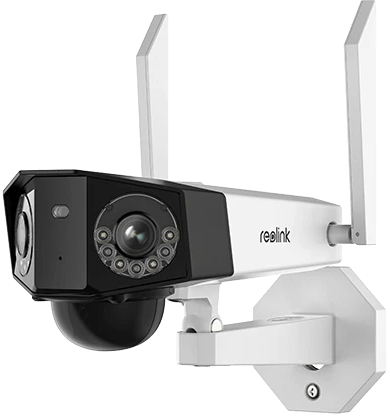 מצלמה אלחוטית Reolink Duo 4MP WiFi - צבע לבן