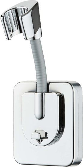 מתלה מתכוונן למקלח יד Aquila Maoz - צבע נירוסטה כסופה