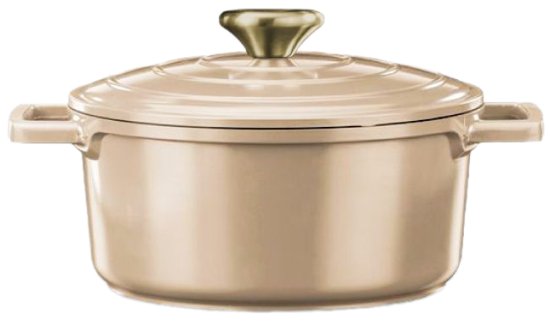 סיר קדירה 32 ס''מ 10.7 ליטר סדרת Orient מבית Food Appeal - צבע קרם