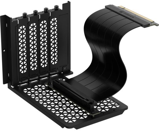 ערכת התקנה אנכית לכרטיסי מסך למארזי Corsair 6500 - צבע שחור