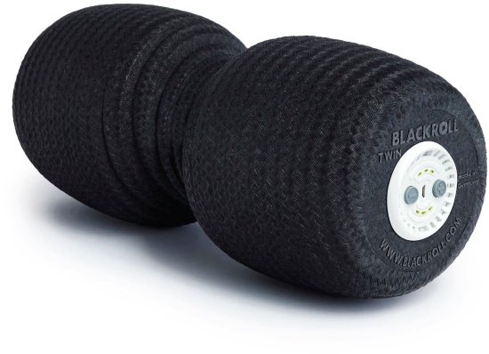 ערכת רולר עיסוי וליבת רטט דגם Booster Set Twin מבית BLACKROLL - צבע שחור