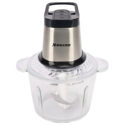 קוצץ מזון חשמלי 2.8 ליטר Normande MC-708 500W - צבע כסוף