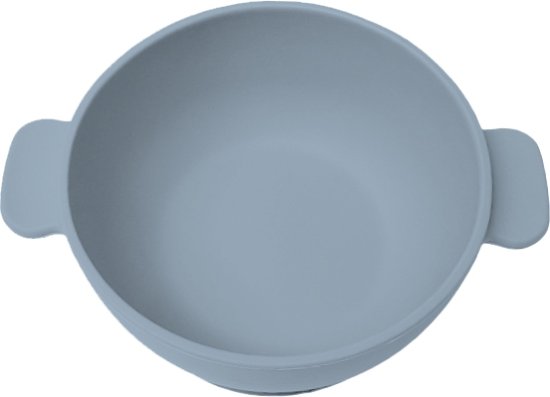 קערת סיליקון עם ידיות לתינוק מבית Yamayo - צבע צהוב