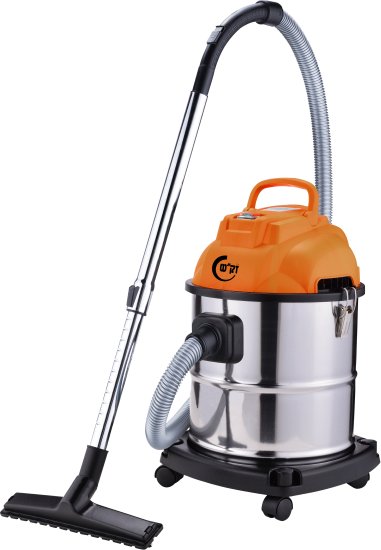 שואב אבק חבית 20 ליטר זק''ש EF-1098 1200W - צבע כסוף/כתום