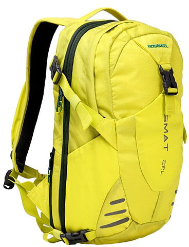 תיק גב 22 ליטר עם שקית שתייה 2 ליטר לאופניים מבית ROSWHEEL - צבע צהוב