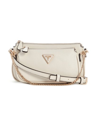 תיק דמוי עור לאישה מבית Guess קולקציית NOELLE דגם ZG787971-BON - יבואן רשמי