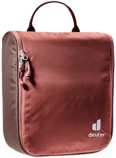 תיק רחצה דגם Deuter Wash Center II - צבע אדום חום