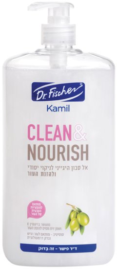 Dr. Fischer - אל סבון לידיים ולגוף - נפח 1 ליטר