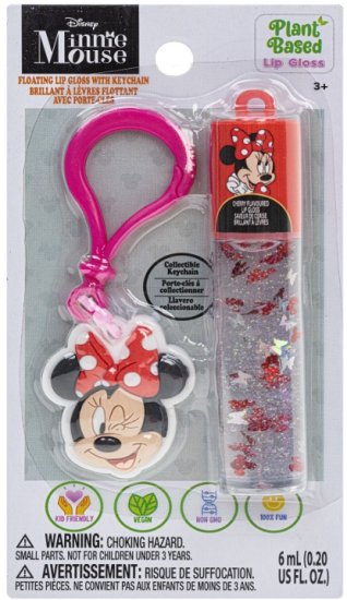 סט מחזיק מפתחות וליפ גלוס מבית דיסני - מיני מאוס – תמונה 3