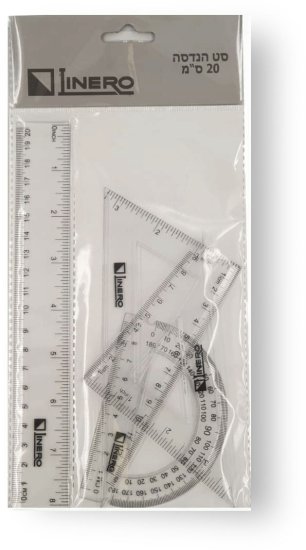 סט הנדסה קטן 4 חלקים Linero – תמונה 3