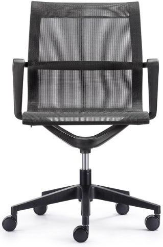 כיסא משרד ארגונומי דגם Sitplus Fiona מבית Keisar – צבע שחור