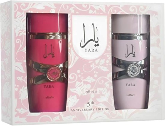 מארז בושם לאישה 100 מ''ל Lattafa Yara 5th Anniversary Edition או דה פרפיום E.D.P – תמונה 3