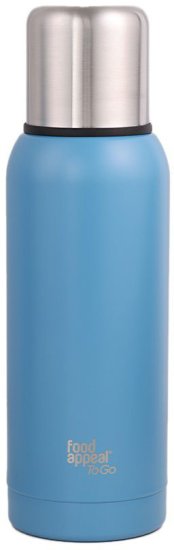 תרמוס רחב 750 מ''ל סדרת To go מבית Food Appeal - צבע כחול – תמונה 3